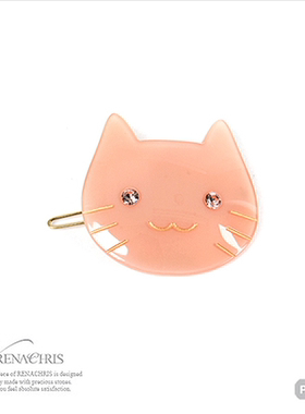 AngelRena韩国进口发饰头饰小猫咪发夹刘海夹边夹 A073