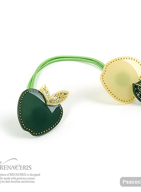 AngelRena韩国进口饰品头饰可爱小苹果发绳发圈C397