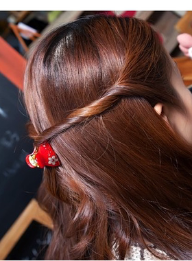 AngelRena韩国进口饰品发饰头饰小梅花发抓 抓夹 C898