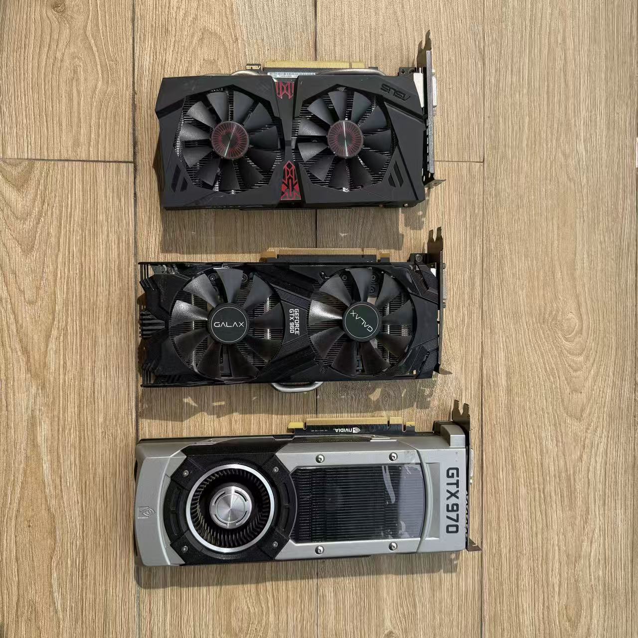 华硕七彩虹GTX960970980TI显卡图片