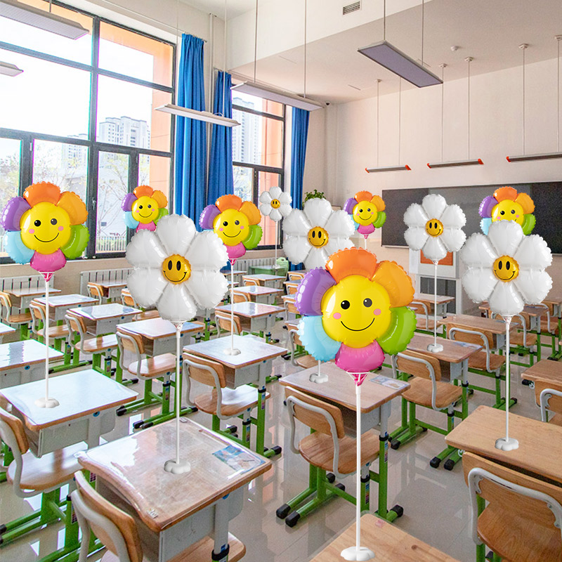 开学季教室布置装饰气球桌飘摆件小学幼儿园班级活动氛围装扮桌摆