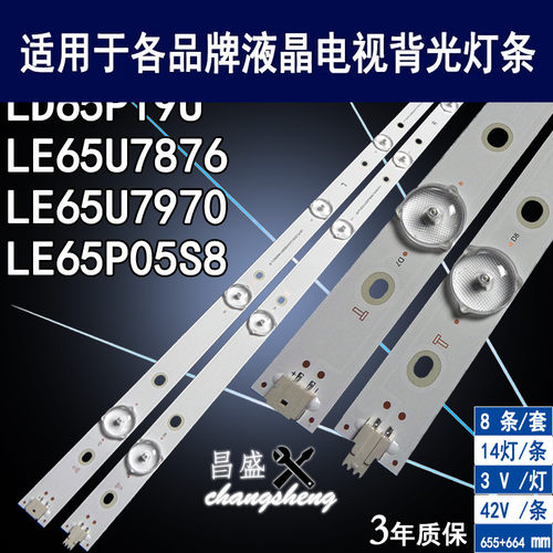 适用于冠捷AOCLE65U7876灯条