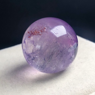 30.5毫米好货福利天然巴西紫骸骨超七紫草莓单珠把玩 彼岸花