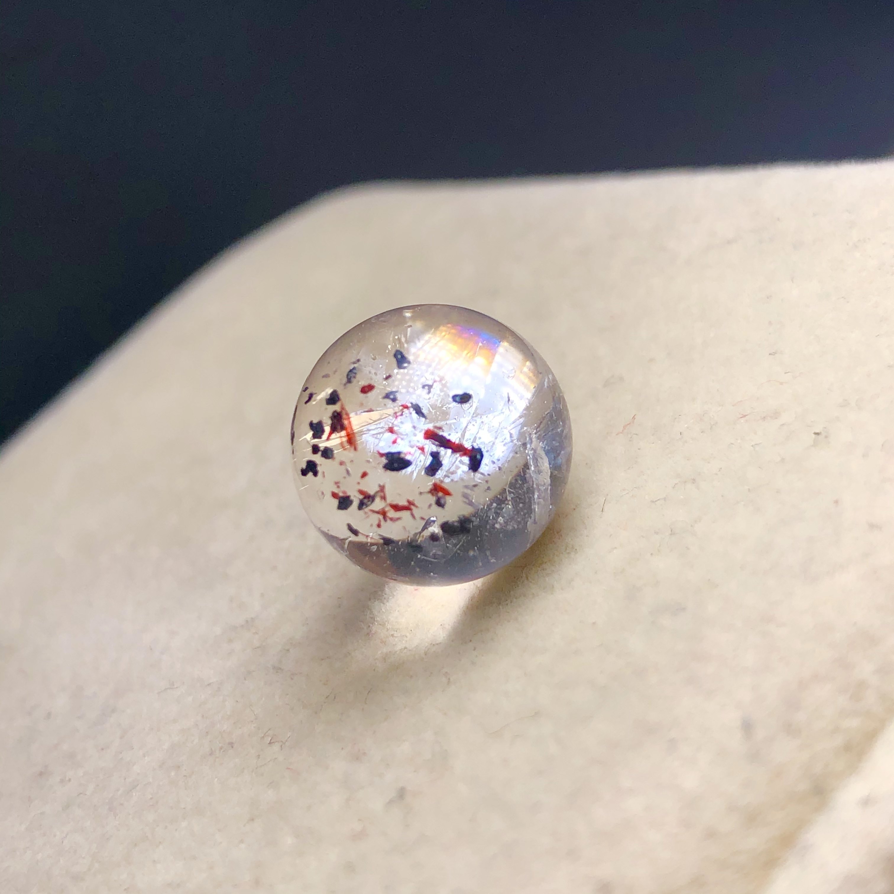 12.2毫米(无任何优化和注胶)天然巴西超七红草莓单珠 彼岸花,饰品/流行首饰/时尚饰品新,DIY配件,淘宝优惠券,粉丝福利购,淘宝优惠卷