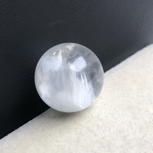 18mm(无任何优化和注胶)老矿福利天然水晶兔毛单珠