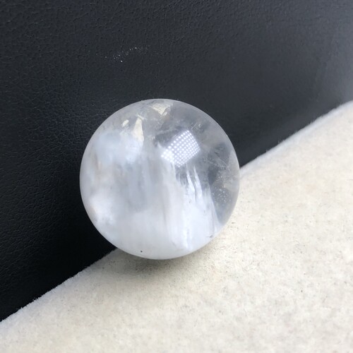 18mm(无任何优化和注胶)老矿福利天然水晶兔毛单珠