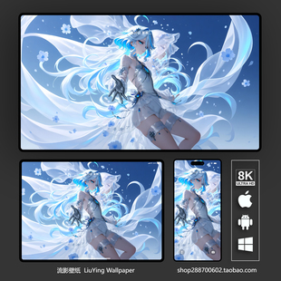 原神芙宁娜壁纸8k 4k高清手机平板电脑桌面壁纸 二次元动漫壁纸