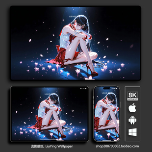 美少女战士火野丽壁纸 8k 4k高清手机平板电脑桌面壁纸二次元动漫