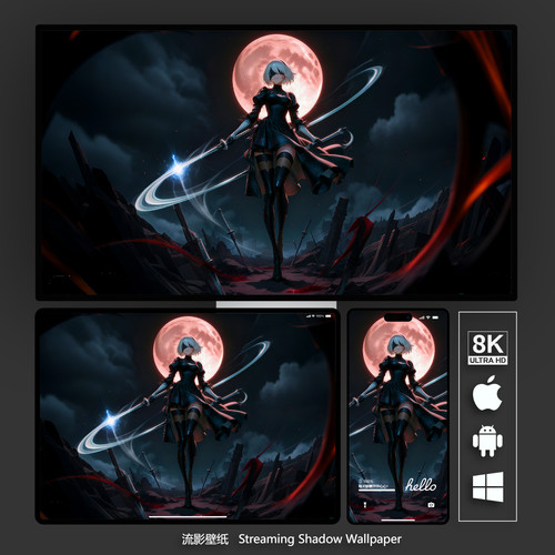 尼尔机械纪元2b小姐姐二次元壁纸