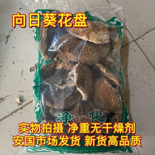 安国中药材市场 向日葵花盘干葵花盘 盐碱地向日葵空盘葵花头包邮