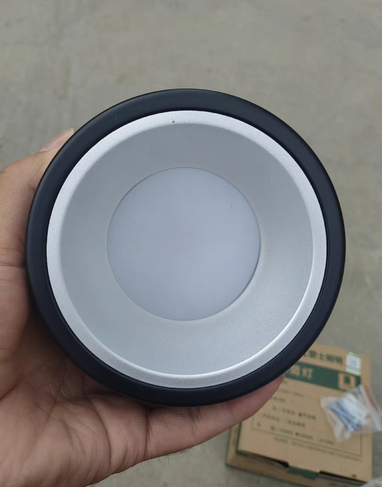 NVC雷士照明LED明装筒灯 黑色免开孔 NLED9184M 9w  特价