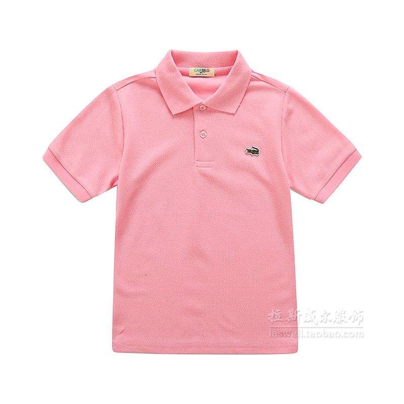【推荐】鳄鱼儿童polo纯棉T恤图片