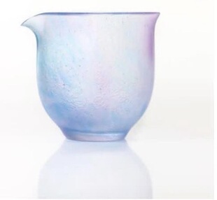 心缘堂琉璃相见欢四方公杯275ml蓝紫渐变