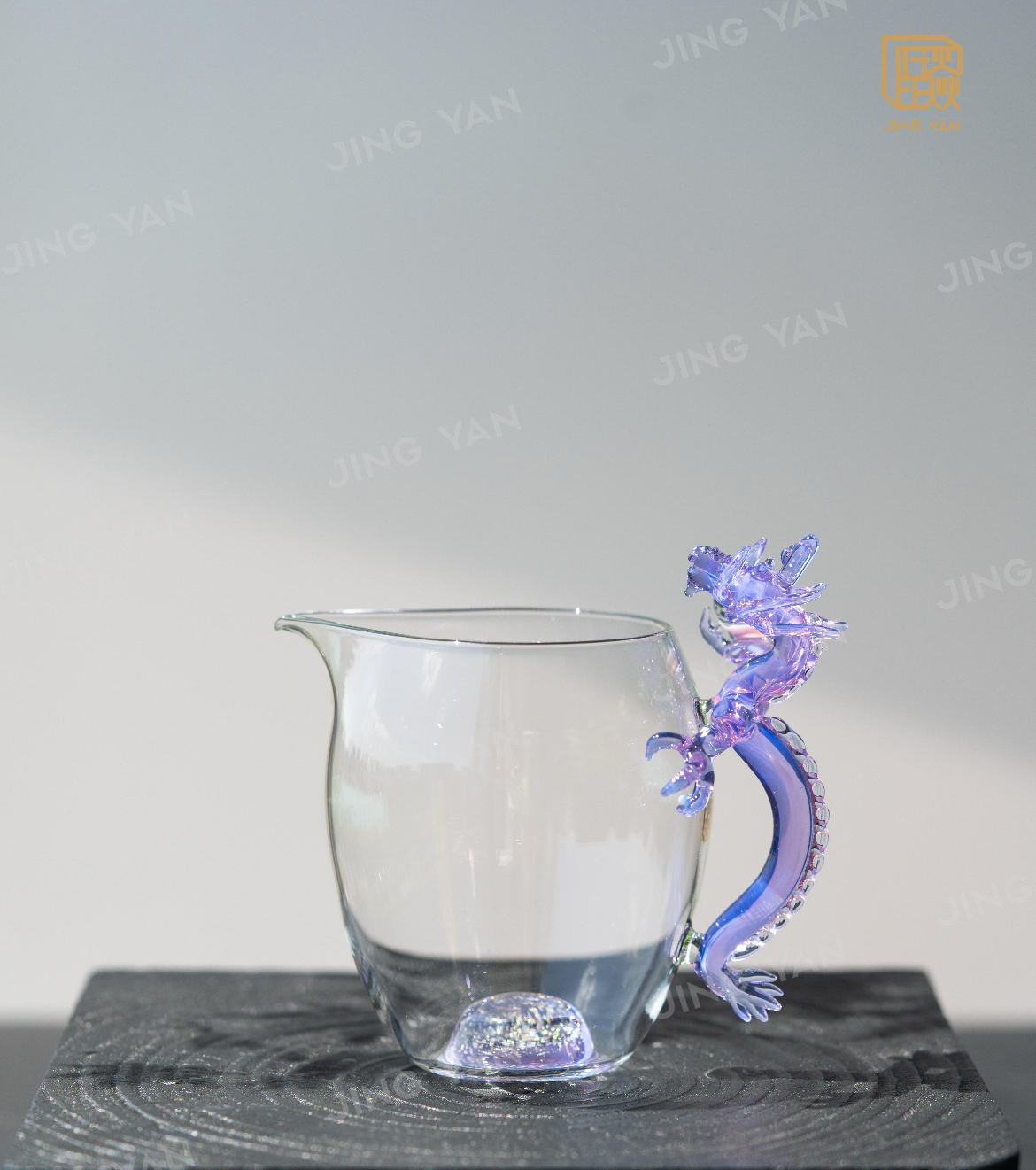 晶焱新品-紫龙公杯（二代）280ml（明火电陶炉均可使用）