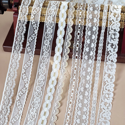 5米价台版柔软法蕾平替蕾丝花边辅料DIY洛丽塔头饰礼品娃娃衣花边
