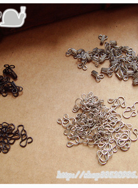 娃衣用搭扣/搭钩   KZ052202    1元/10对