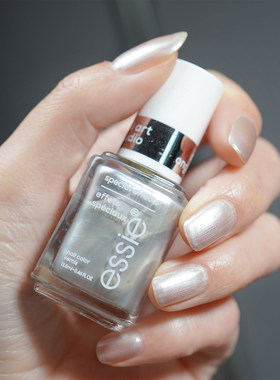 ESSIE海莉铬银5半透细闪指甲油