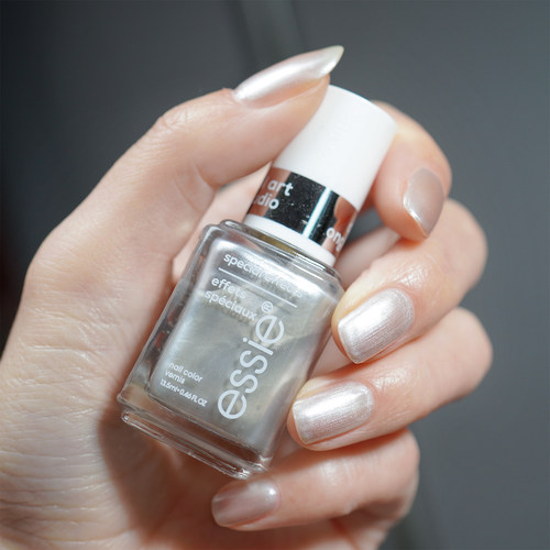 ESSIE海莉铬银5半透细闪指甲油