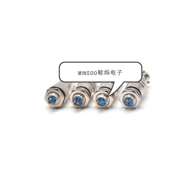 质量可靠MINSOO XS8（2-4p）B圆形连接器 航空插头插座 定制 电子元器件市场 连接器 原图主图