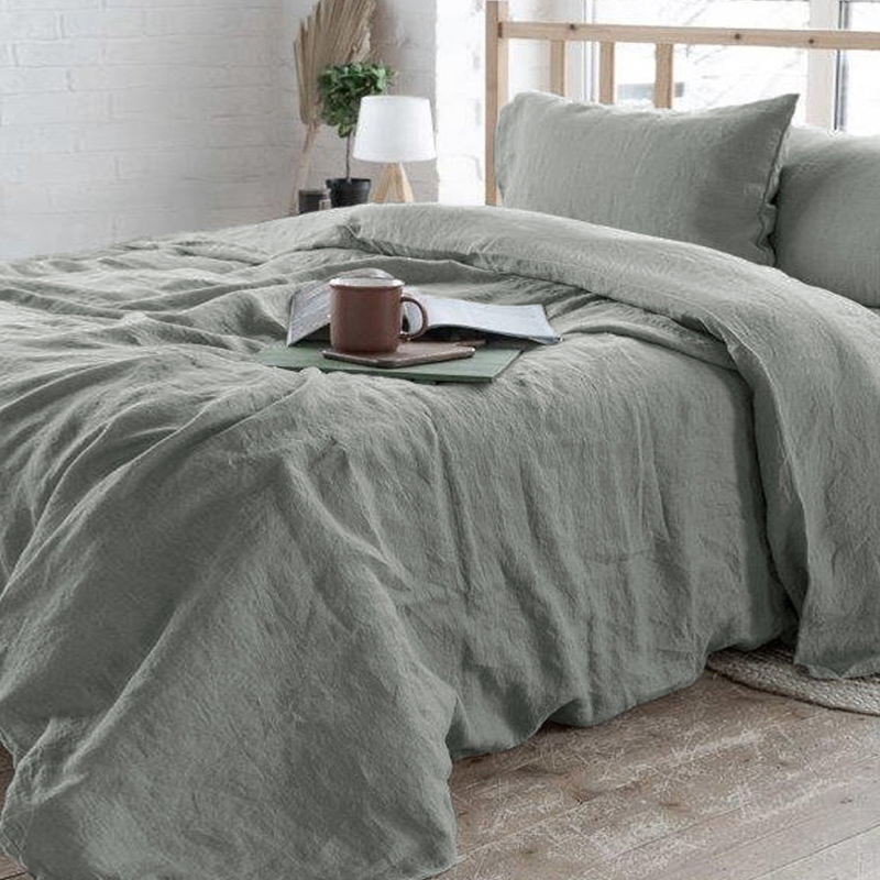 汉麻夏季新款透气散热抑菌四件套