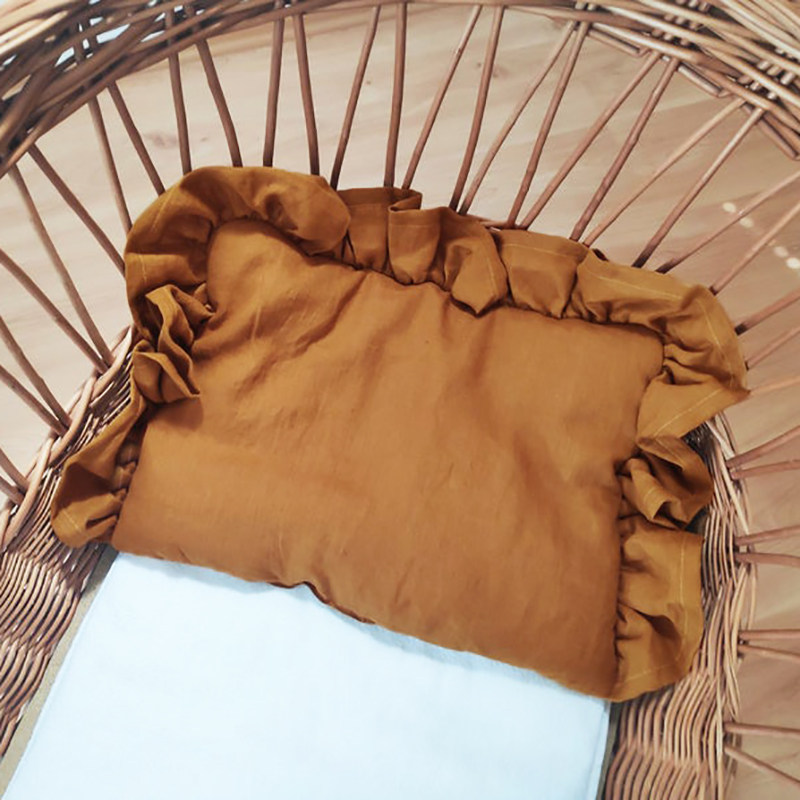 儿童荷叶边枕套宝宝除螨抑菌单人枕头套夏季柔软吸汗透气单个装,床上用品,枕套,淘宝优惠券,粉丝福利购,淘宝优惠卷