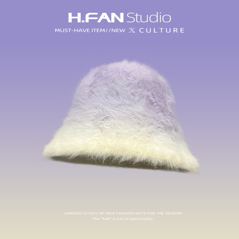 暖呼呼~渐变色兔毛保暖渔夫帽女显脸小韩国冬季新款时尚水桶盆帽,服饰配件/皮带/帽子/围巾,帽子,淘宝优惠券,粉丝福利购,淘宝优惠卷