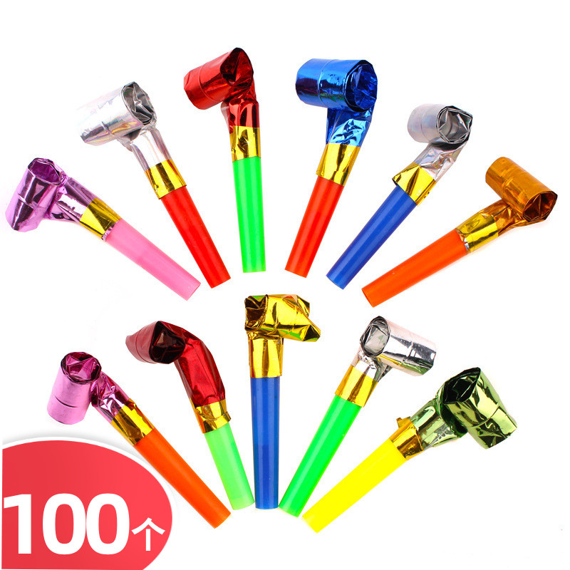 生日派对搞怪长鼻小玩具吹龙口哨