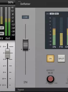 JS Inflato 64 位提升响度和密度 替代Sonnox Oxford Inflator