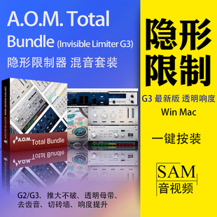 Invisible Limiter G3隐形限制器插件WinMac母带响度提升透明EQ