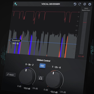Antares Vocal De Esser 双引擎人声去齿音插件mac和win版
