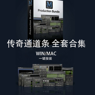 Bundle全套Winmac通道条ChannelStrip Production Metric Halo