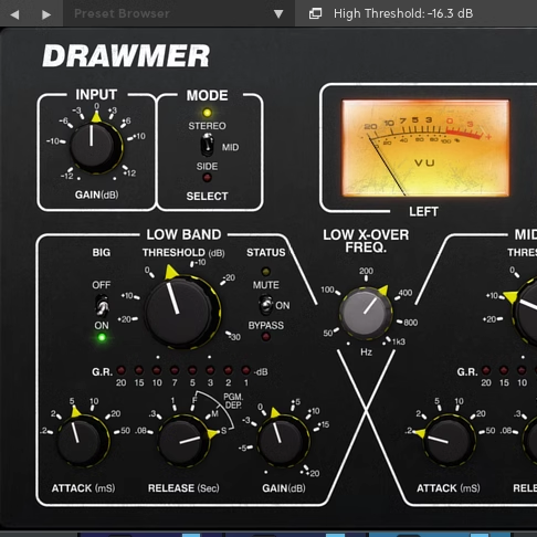 Softube Drawmer 1973三段总线压缩器 高精度混音和母带处理 win