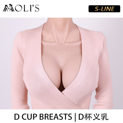 S-LINE CD杯 莫丽斯变装COS伪娘仿真硅胶义乳女主播假奶直播假胸