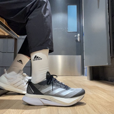 adidas Adizero Boston 12 波斯顿12 防滑耐磨低帮体考体测跑步鞋
