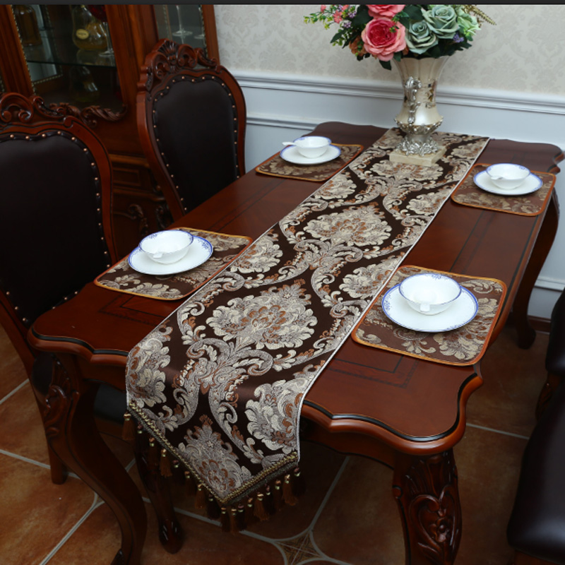 北欧桌旗餐桌布艺茶几餐边柜盖巾