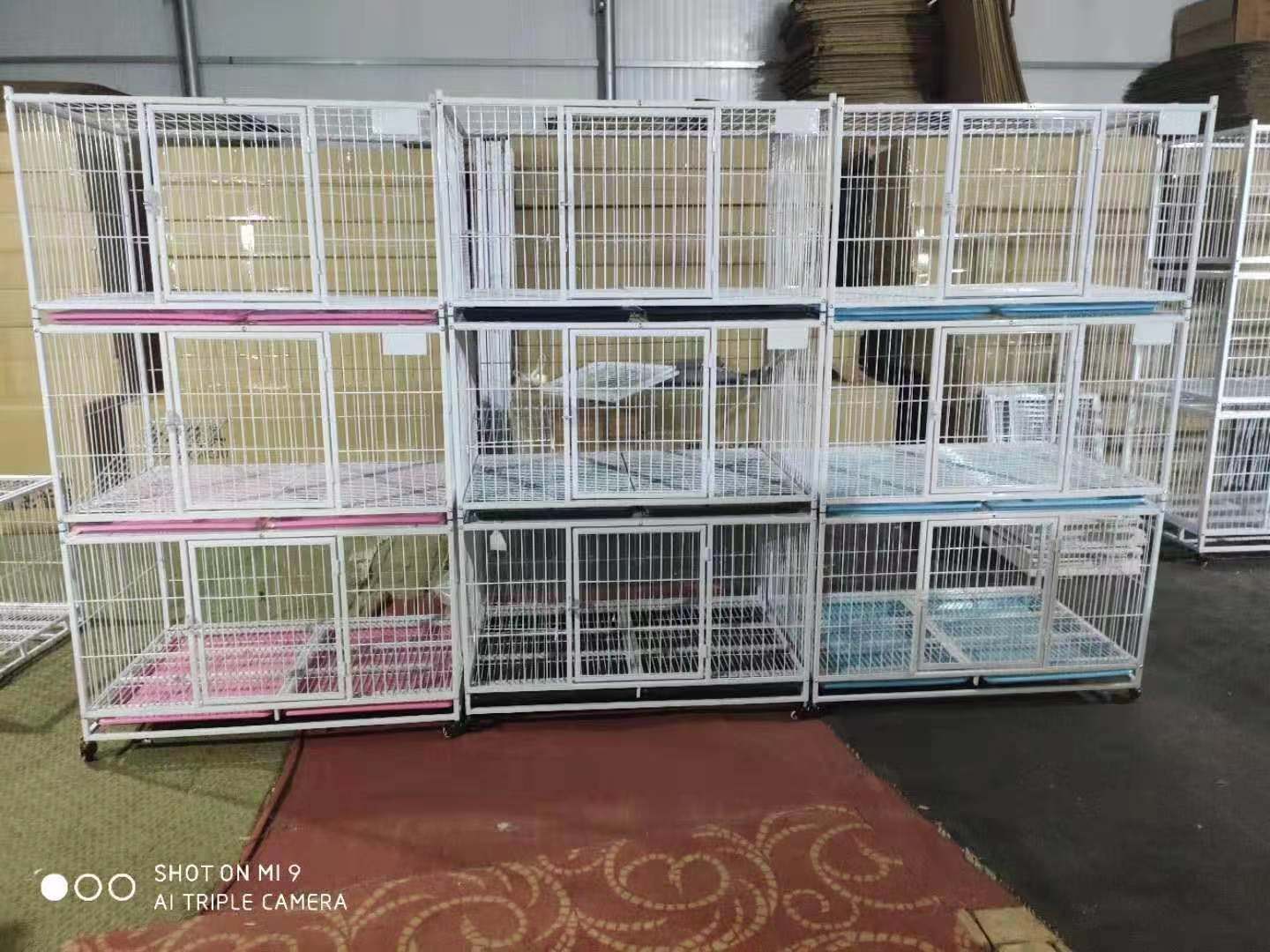 猫笼猫繁殖笼三层猫笼子繁殖笼繁育笼猫舍猫笼繁殖双层家用鸽子笼 宠物/宠物食品及用品 狗笼子 原图主图