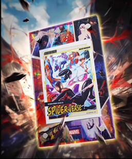 卡游K9博物馆系列漫威-碧海航线-蜘蛛侠-典藏卡限量礼盒!