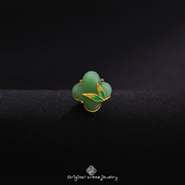 新中式 无痕磁吸小胸针防走光扣领口大改小神器古风汉服旗袍配饰女