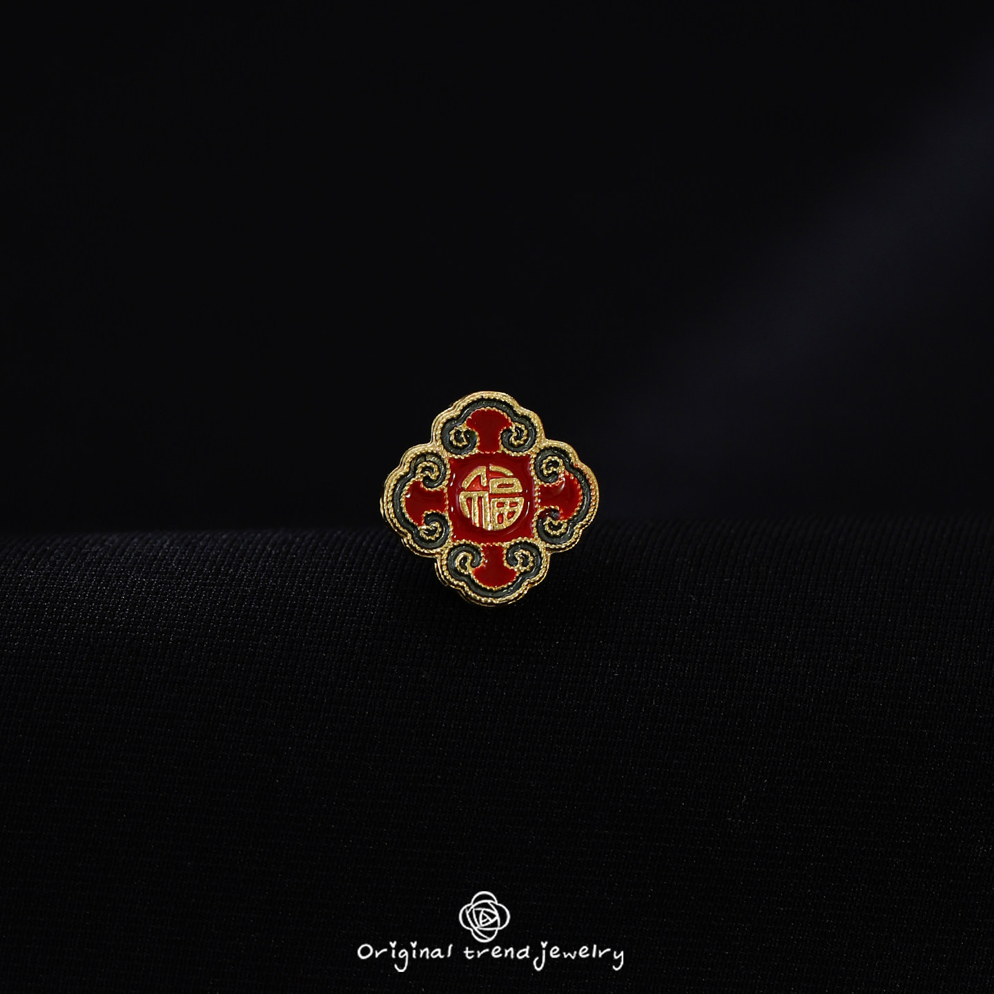 新年红色如意福字胸针西装大衣复古配饰无痕磁吸领口防走光扣礼物,饰品/流行首饰/时尚饰品新,胸针,淘宝优惠券,粉丝福利购,淘宝优惠卷