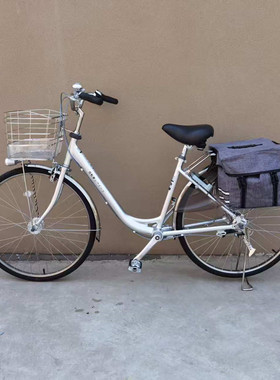 出口日本自行车内三速自行车26英寸铝合金轴传动无链条日本自行车
