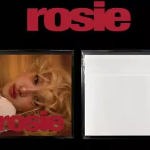 朴彩英亲笔签名 rosie BLACKPINK rolo2 APT 粉墨 ROSE