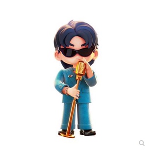 蔡徐坤亲笔签名 PHENOMENON现象主题限定手办12CM公仔+身份证正品