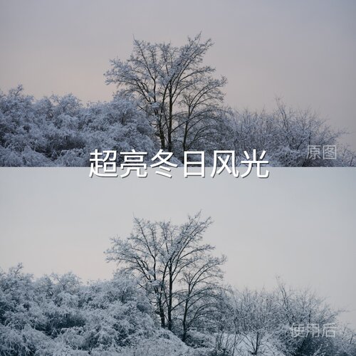 超亮冬日风光LUT 手机GP-Log固件1.20F-Log2CapCut松下机内尼康Z5