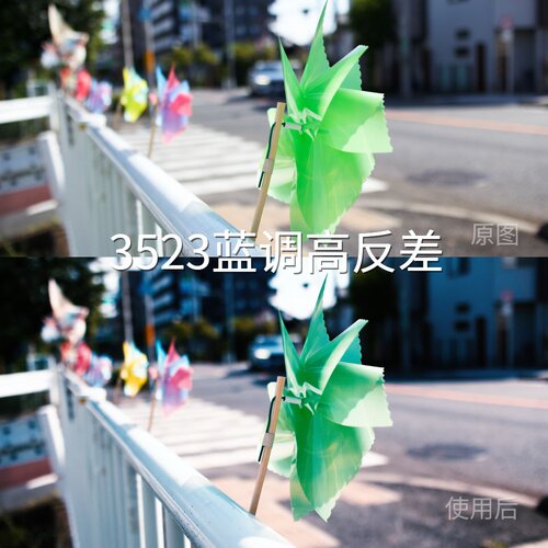 3523蓝调高反差LUT liitDaVinciResolveMavic3D-LogMF-LogC-L尼康