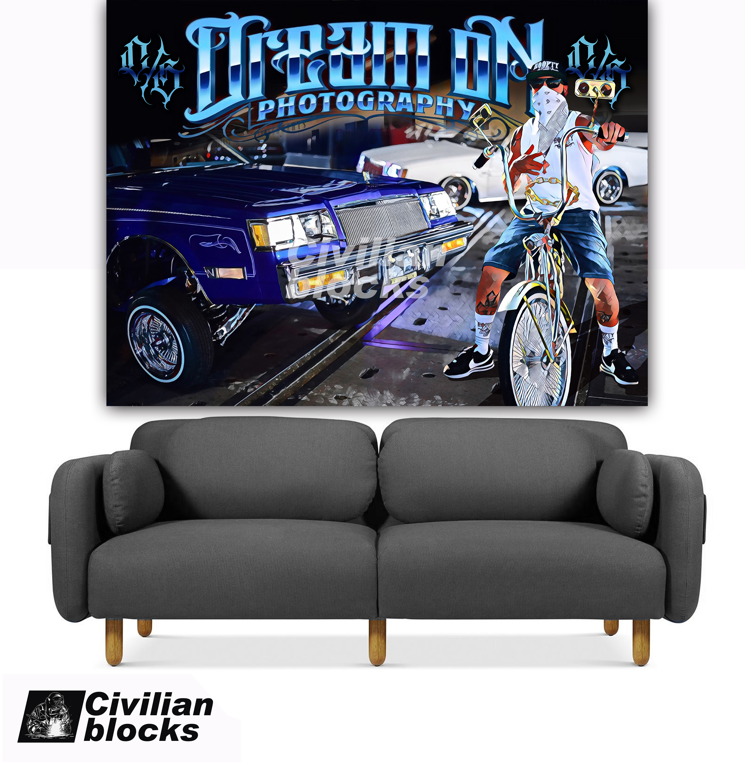 ol嘻哈说唱hiphop背景布