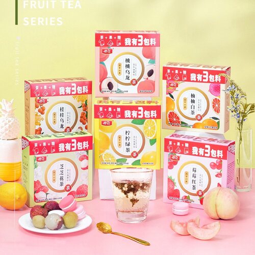 柠檬绿茶红茶茉莉花茶包料乌龙茶