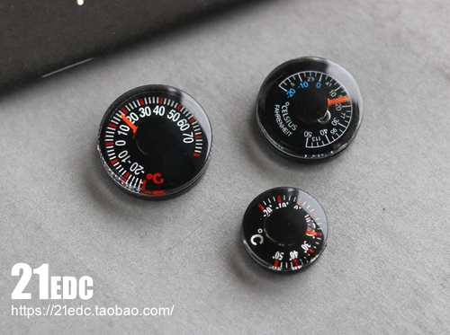 Маленький дорожный водонепроницаемый портативный круглый термометр