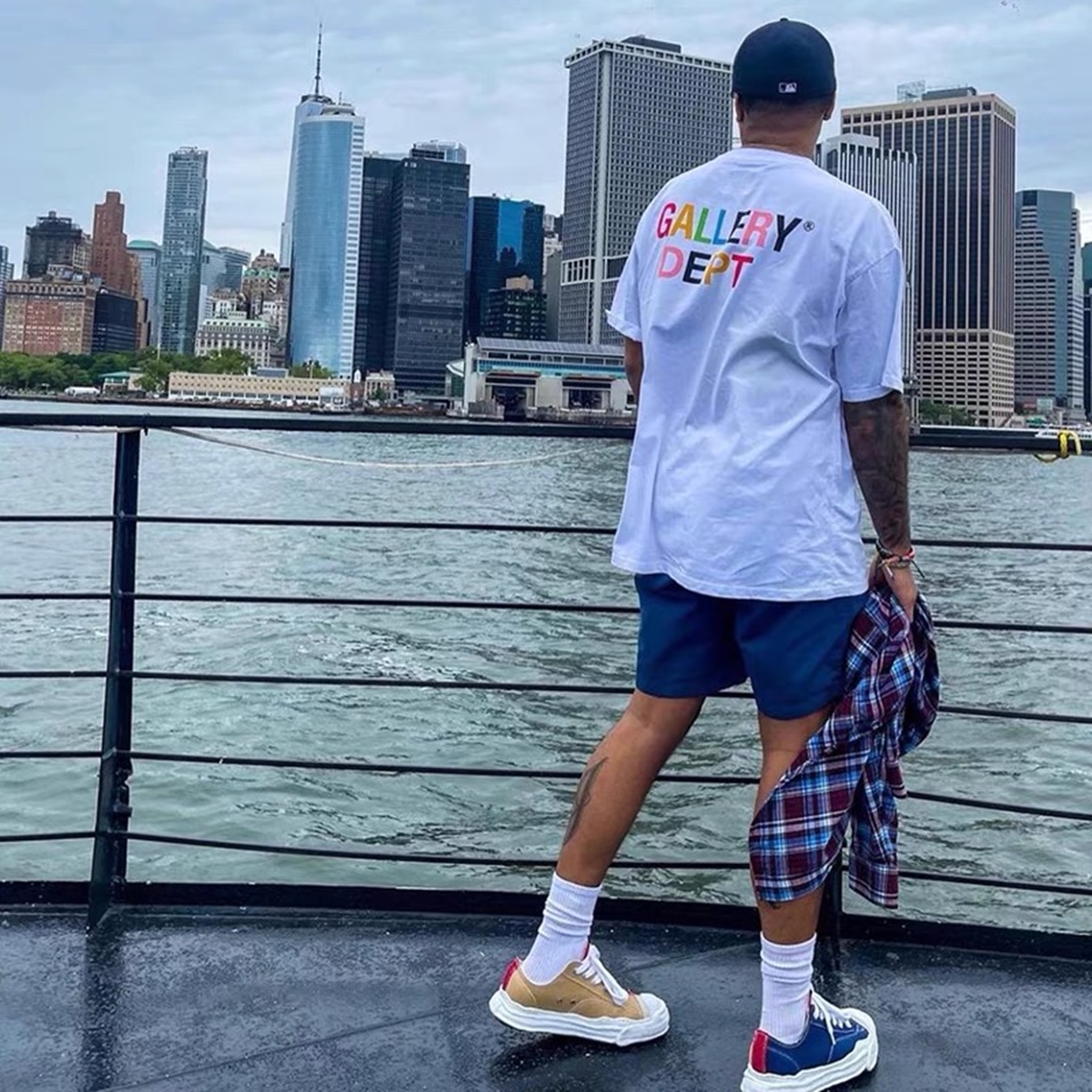 GALLERYDEPT经典字母短袖T恤
