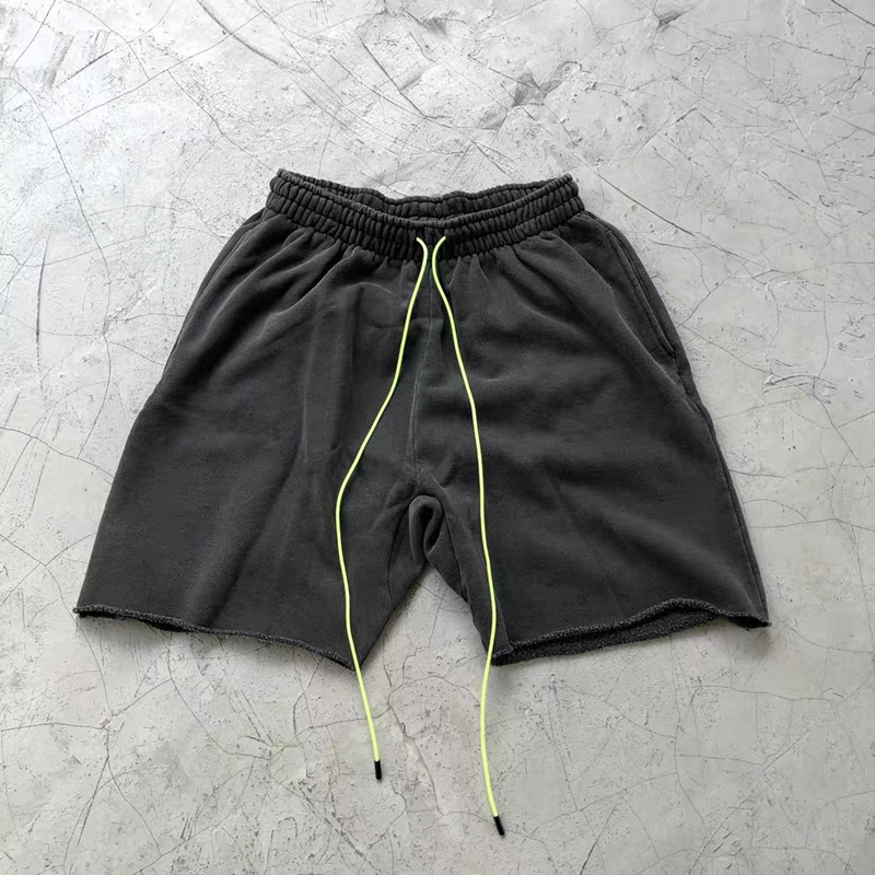 全风格ASK复古高街刀割休闲短裤