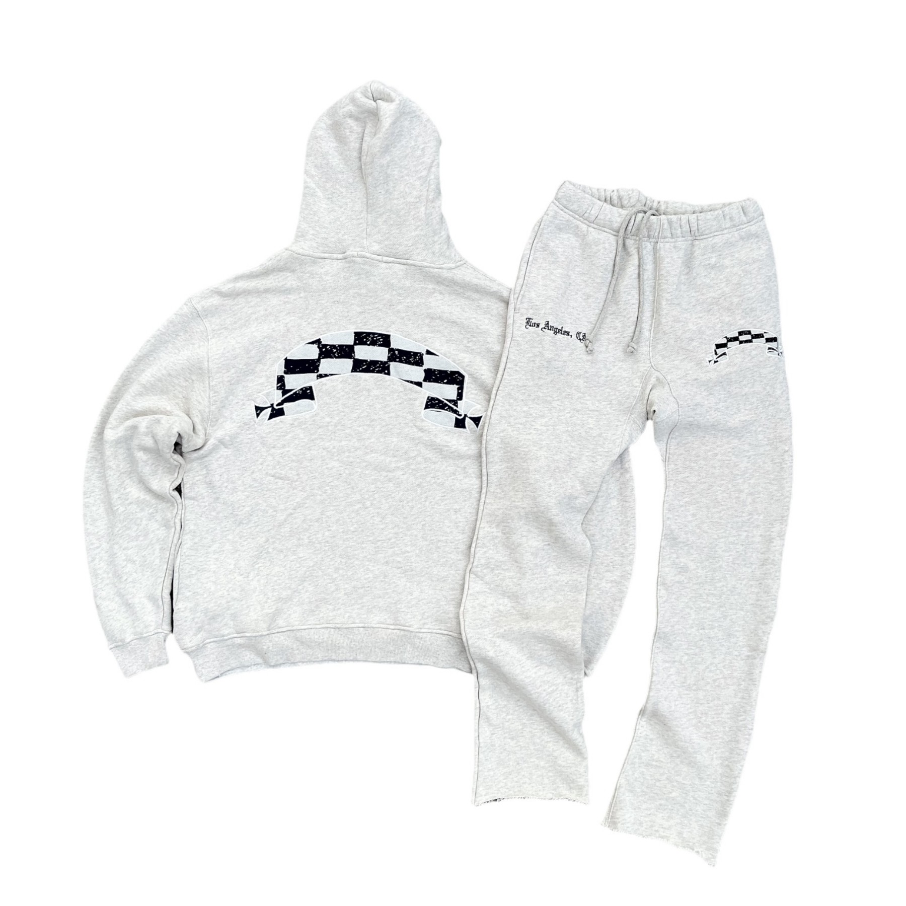 ASKYURSELF卷轴破坏水洗卫衣卫裤